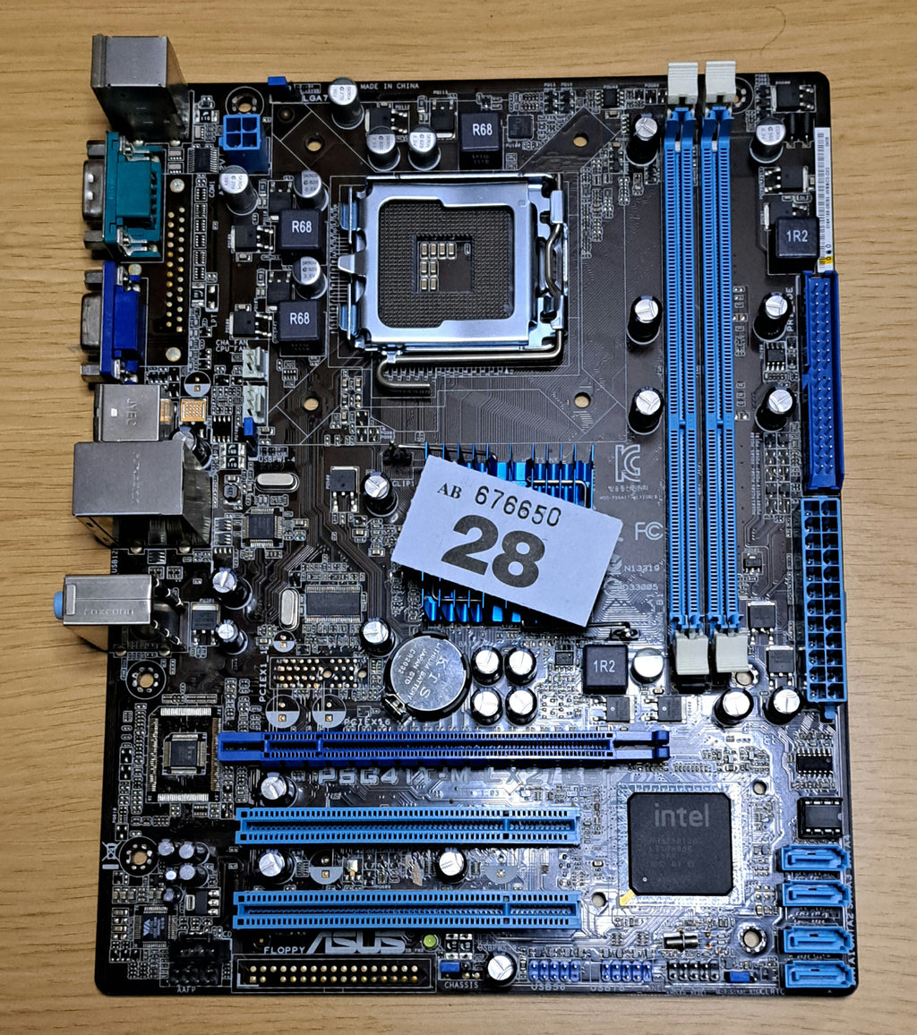 ASUS P5G41T-M LX2-GB - Desktop PC Motherboard - LGA 775 - DDR3 - MicroATX