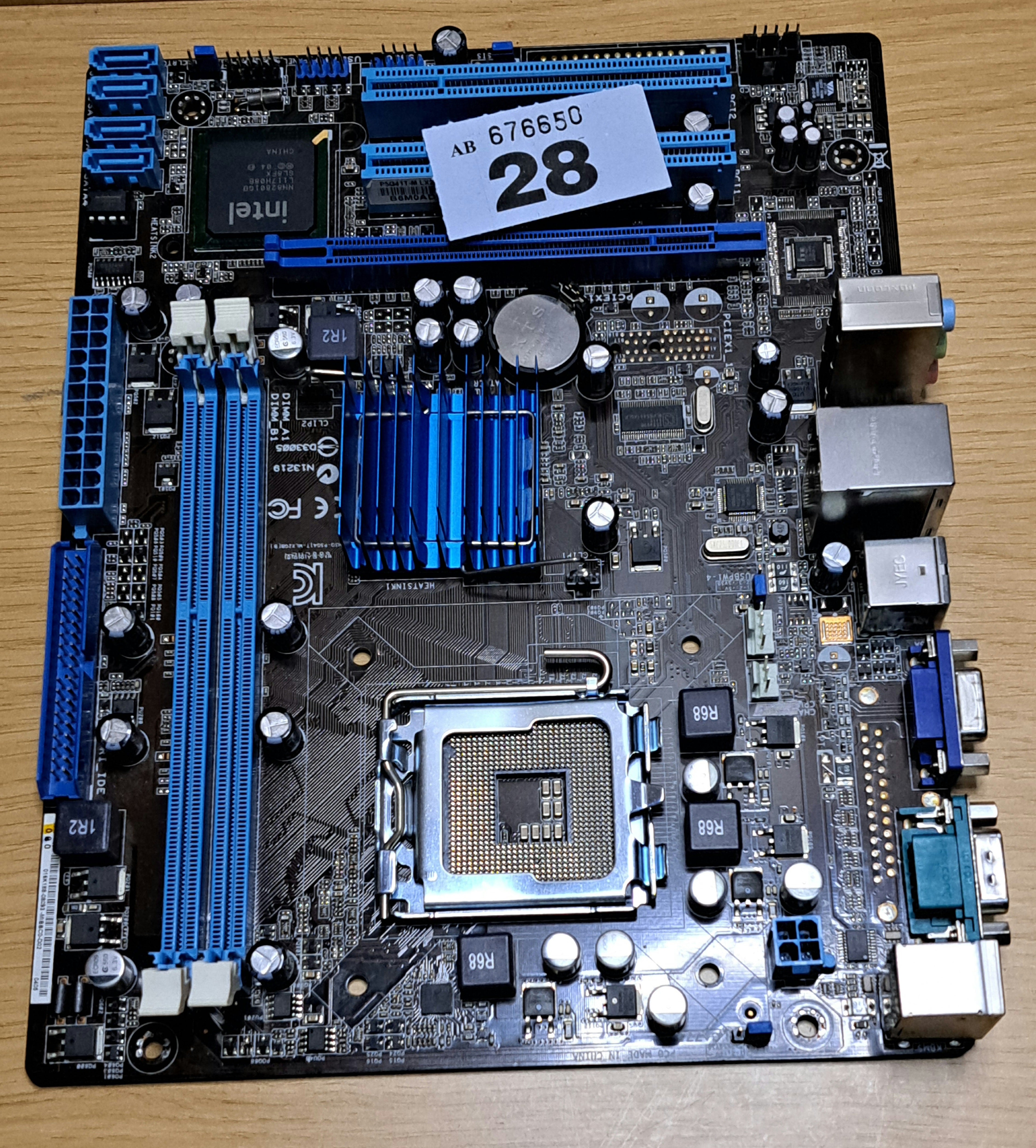 ASUS P5G41T-M LX2-GB - Desktop PC Motherboard - LGA 775 - DDR3 - MicroATX