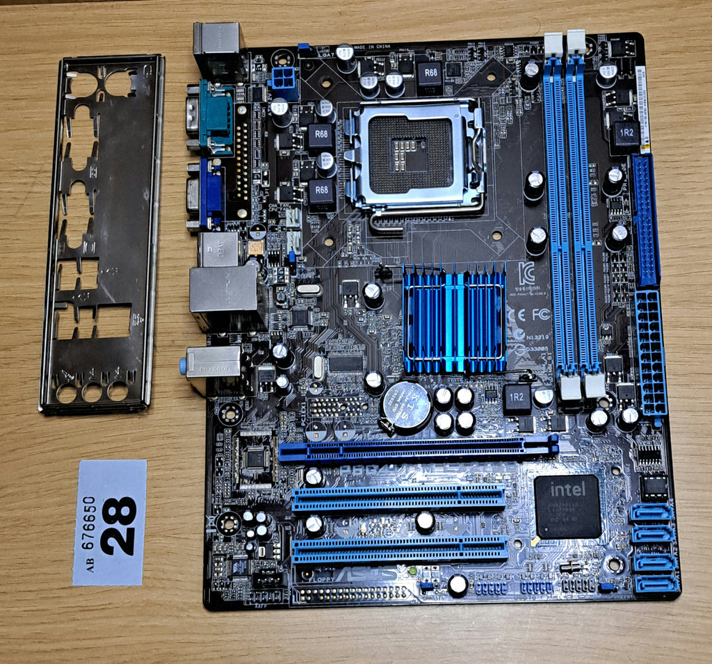 ASUS P5G41T-M LX2-GB - Desktop PC Motherboard - LGA 775 - DDR3 - MicroATX